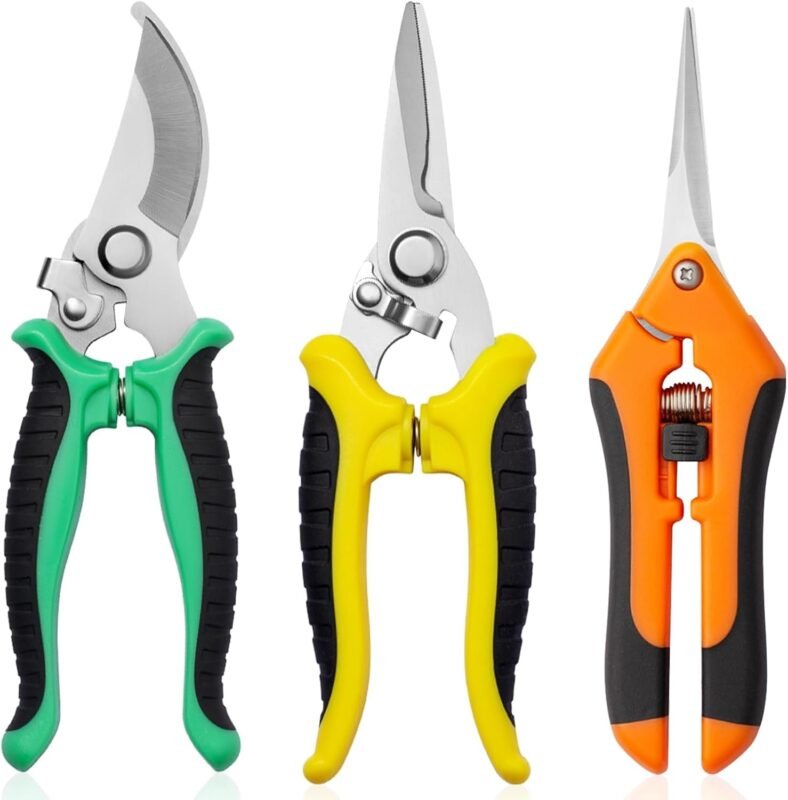 garden shears 3 pack