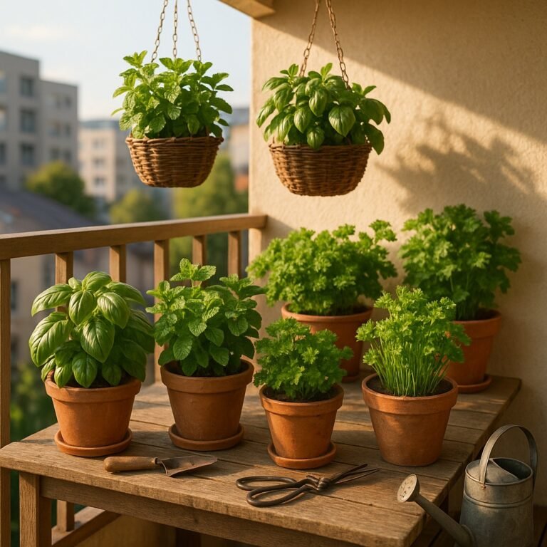 patio herb garden